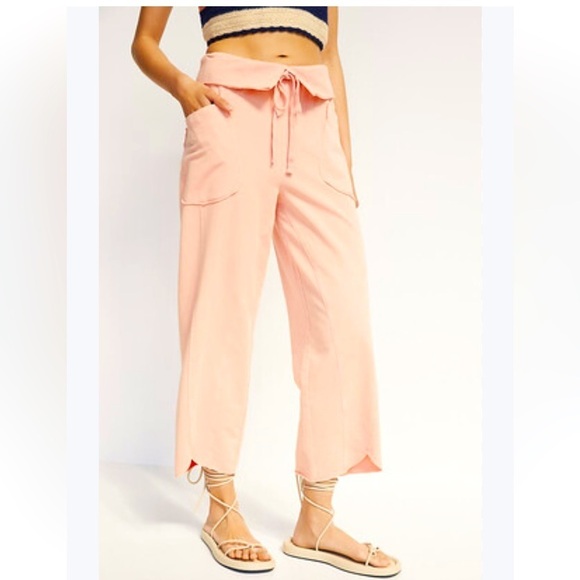 Anthropologie  Daily Practice Foldover Waistband Pant Size Medium - Picture 2 of 12